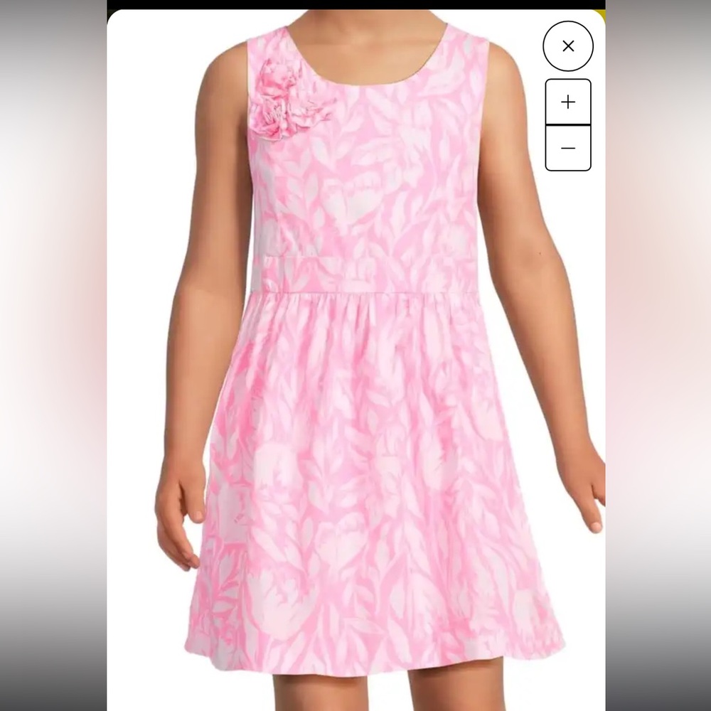 Lilly Pulitzer Vibrant Pink and White Dress